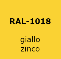 GIALLO ZINCO RAL – 1018