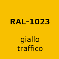 GIALLO TRAFFICO RAL – 1023