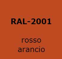 ROSSO ARANCIO RAL – 2001