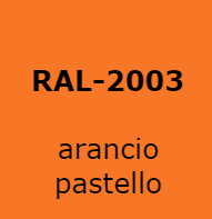 ARANCIO PASTELLO RAL – 2003