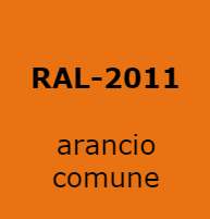 ARANCIO COMUNE RAL – 2011