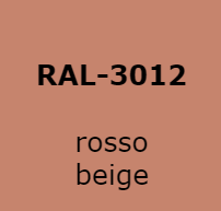 ROSSO BEIGE RAL – 3012