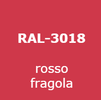 ROSSO FRAGOLA RAL – 3018