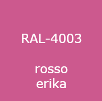 ROSSO ERIKA RAL – 4003