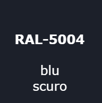 BLU SCURO RAL – 5004
