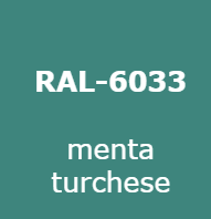 MENTA TURCHESE RAL – 6033