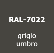GRIGIO UMBRO RAL – 7022
