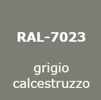 GRIGIO CALCESTRUZZO RAL – 7023
