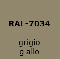 GRIGIO GIALLO RAL – 7034