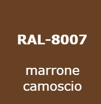 MARRONE CAMOSCIO RAL – 8007