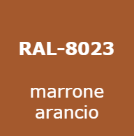 MARRONE ARANCIO RAL – 8023