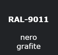 NERO GRAFITE RAL – 9011