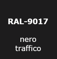 NERO TRAFFICO RAL – 9017